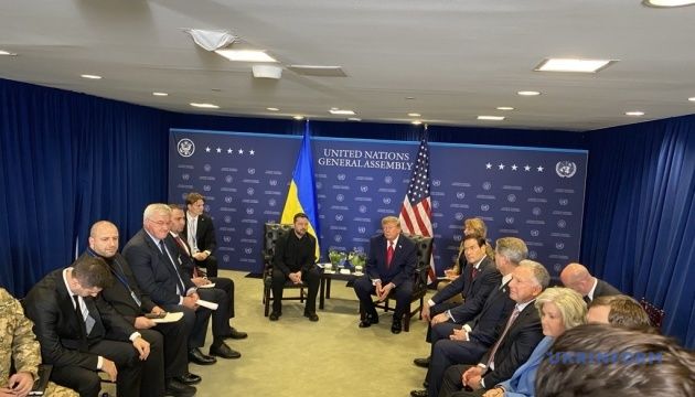 Зеленський і Трамп розпочали зустріч у Нью-Йорку