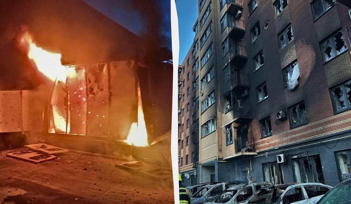 РФ всю ніч масовано била по Київщині: постраждали 7 людей, серед яких