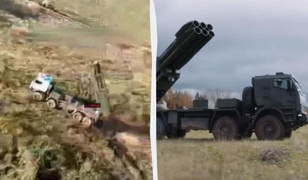 Українські військові вперше уразили російський 