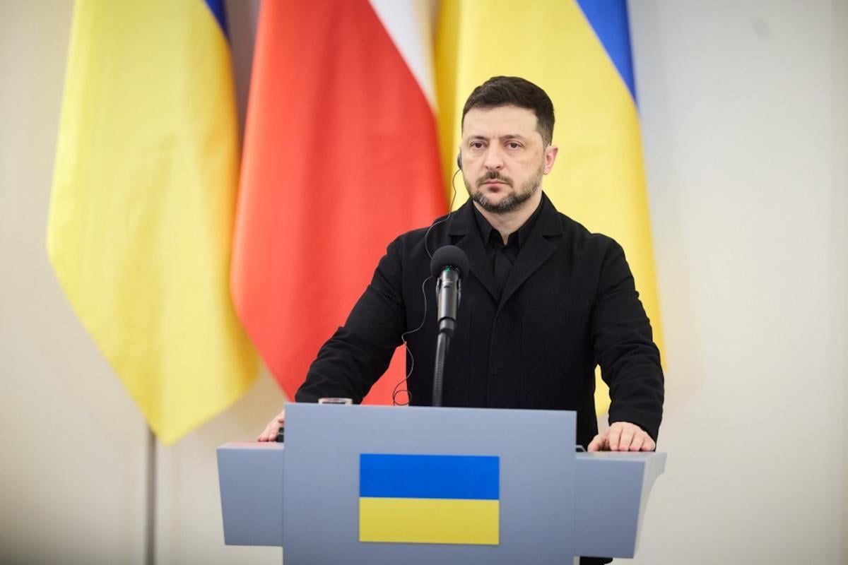 Зеленський прибув до Польщі вперше після скандалу з орденом