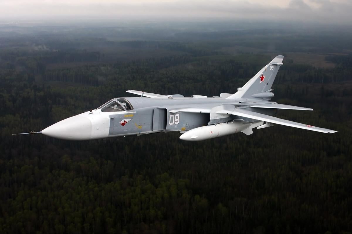 Бійці ГУР уразили ворожий Су-24 в окупованому Криму