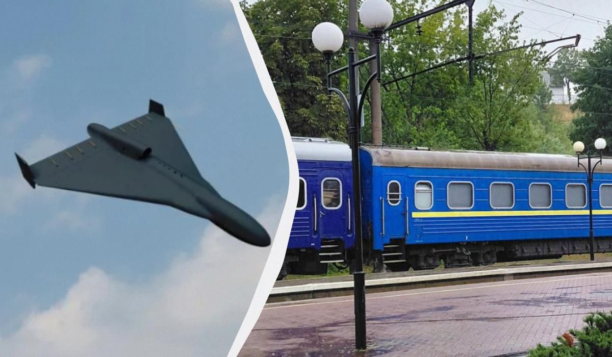 Росіяни вдарили по пасажирському поїзду 