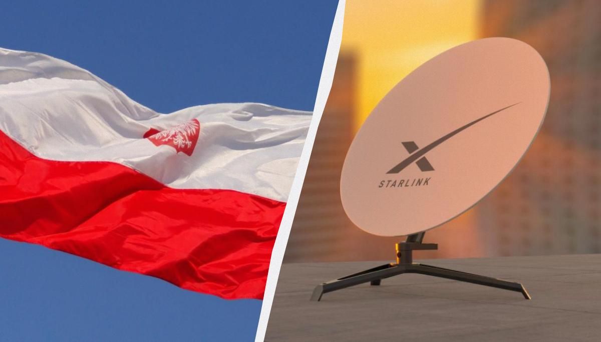 У Польщі горіла наземна станція Starlink, яка забезпечує зв’язок і для України