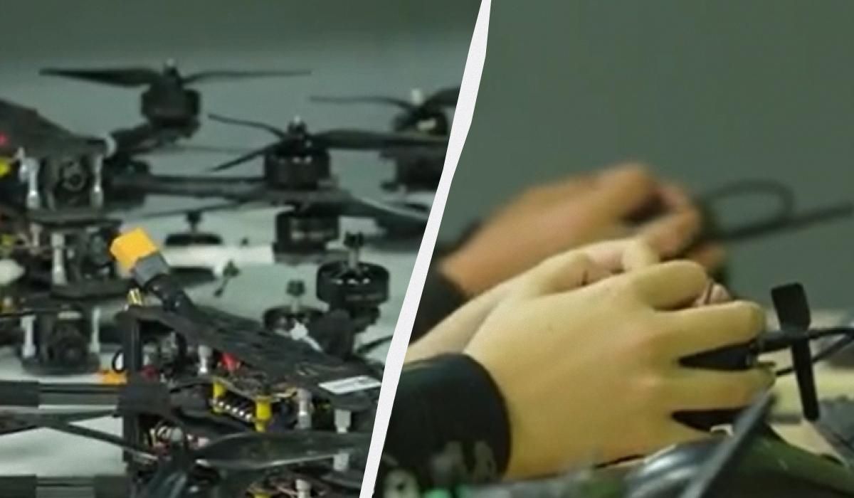 У школі біля Києва дітей почали вчити керувати FPV-дронами