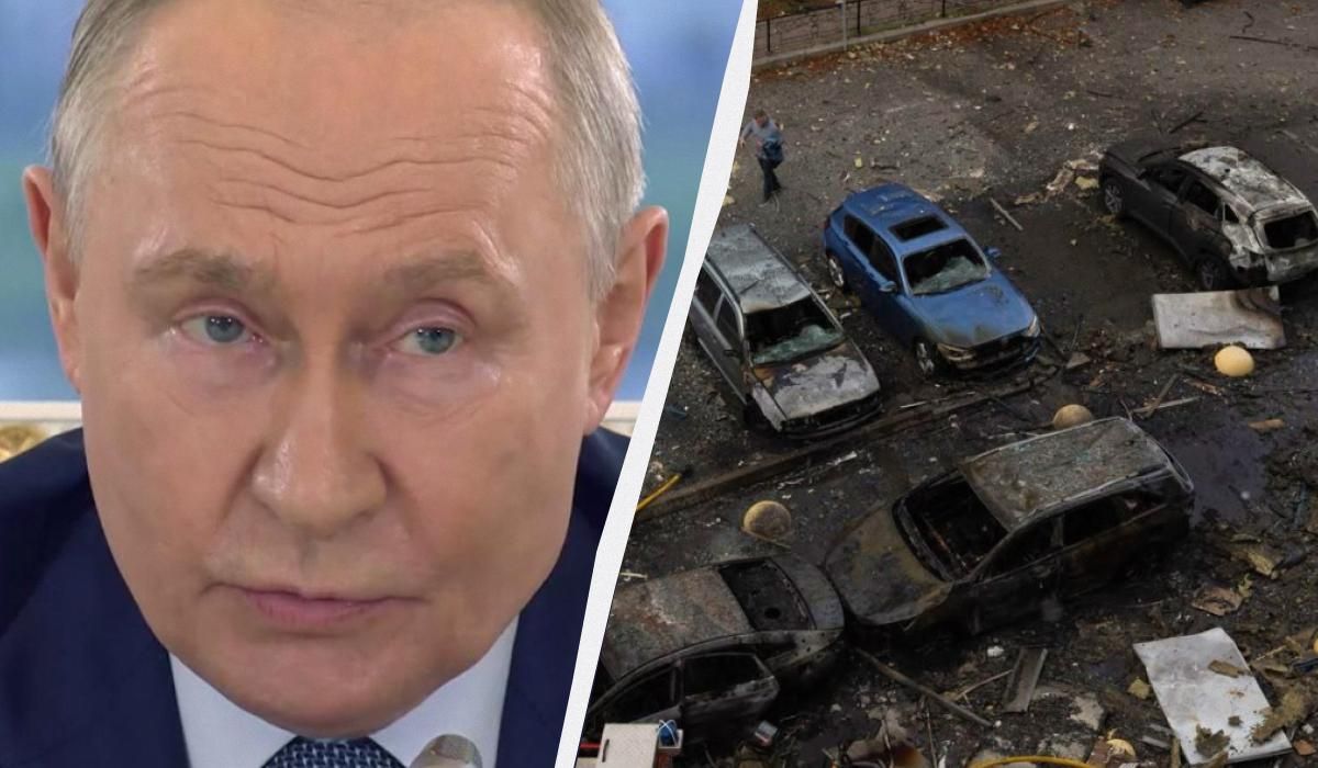 Путін цинічно виправдав російські удари по Україні та звинуватив її у зриві переговорів